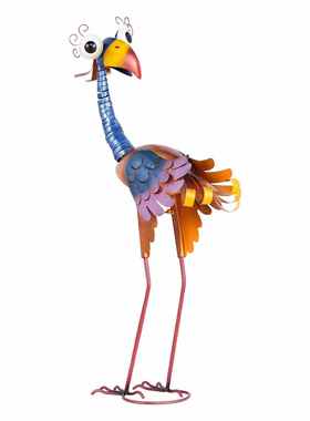 预爆款TOOARTS大嘴鸟-回头红色 绿色工艺品摆件创意家居摆件装