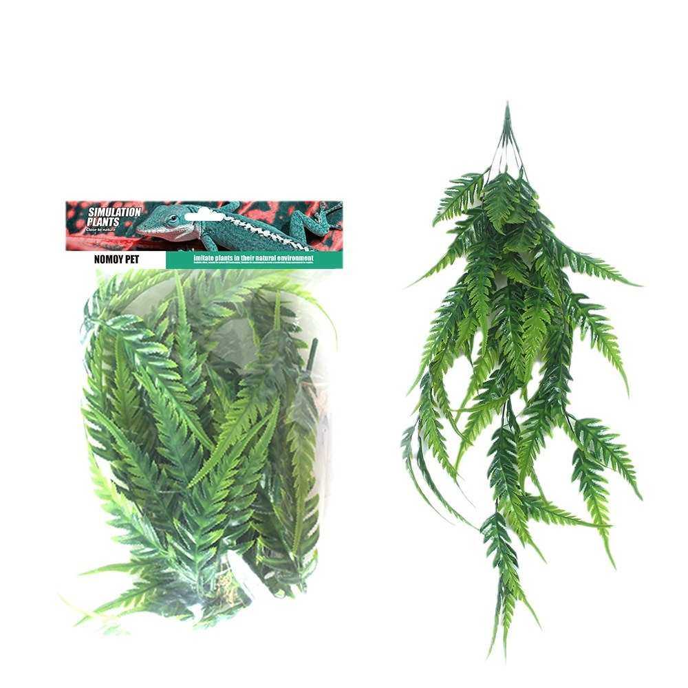 仿真植物饲养箱爬宠陆龟蜥蜴守宫爬虫雨缸箱藤蔓壁挂装饰造景植物,淘宝优惠券,粉丝福利购,淘宝优惠卷