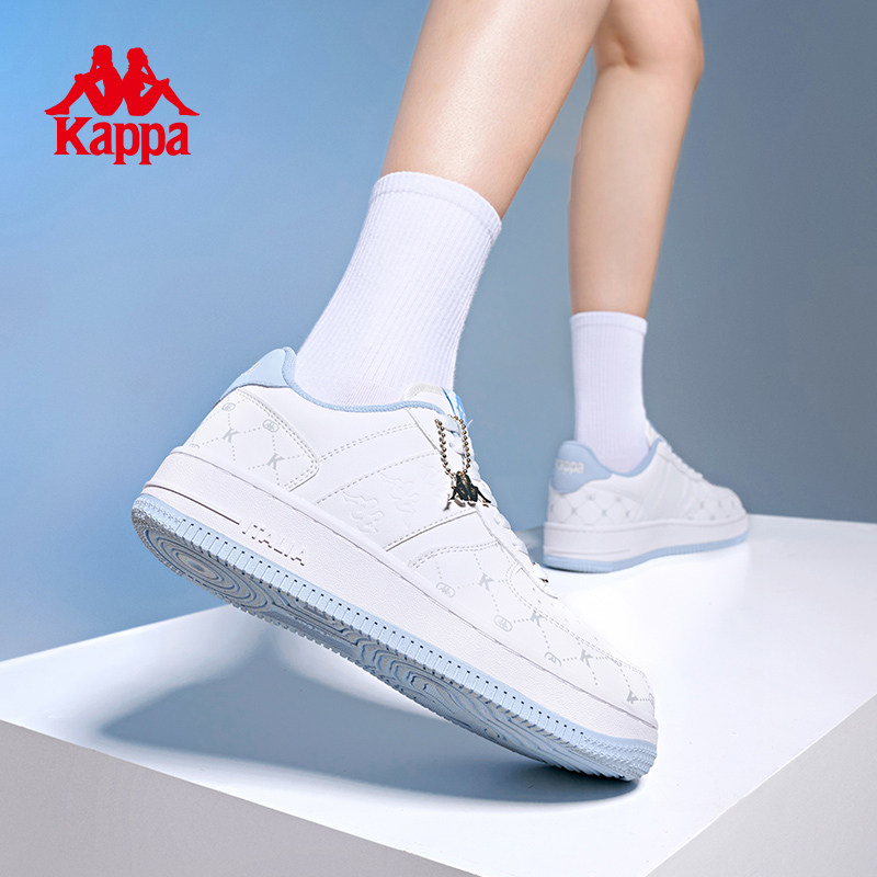 Kappa女鞋板鞋女款2026秋冬新款潮流休闲鞋子学生厚底增高小白鞋,淘宝优惠券,粉丝福利购,淘宝优惠卷