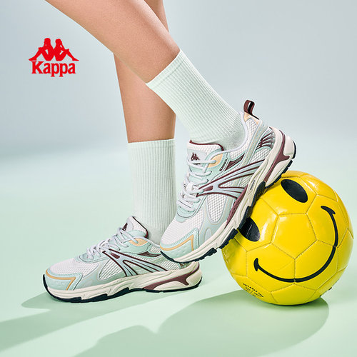 Kappa女鞋老爹鞋女款2025新款秋冬厚底学生慢跑鞋休闲鞋子运动鞋 - 图3