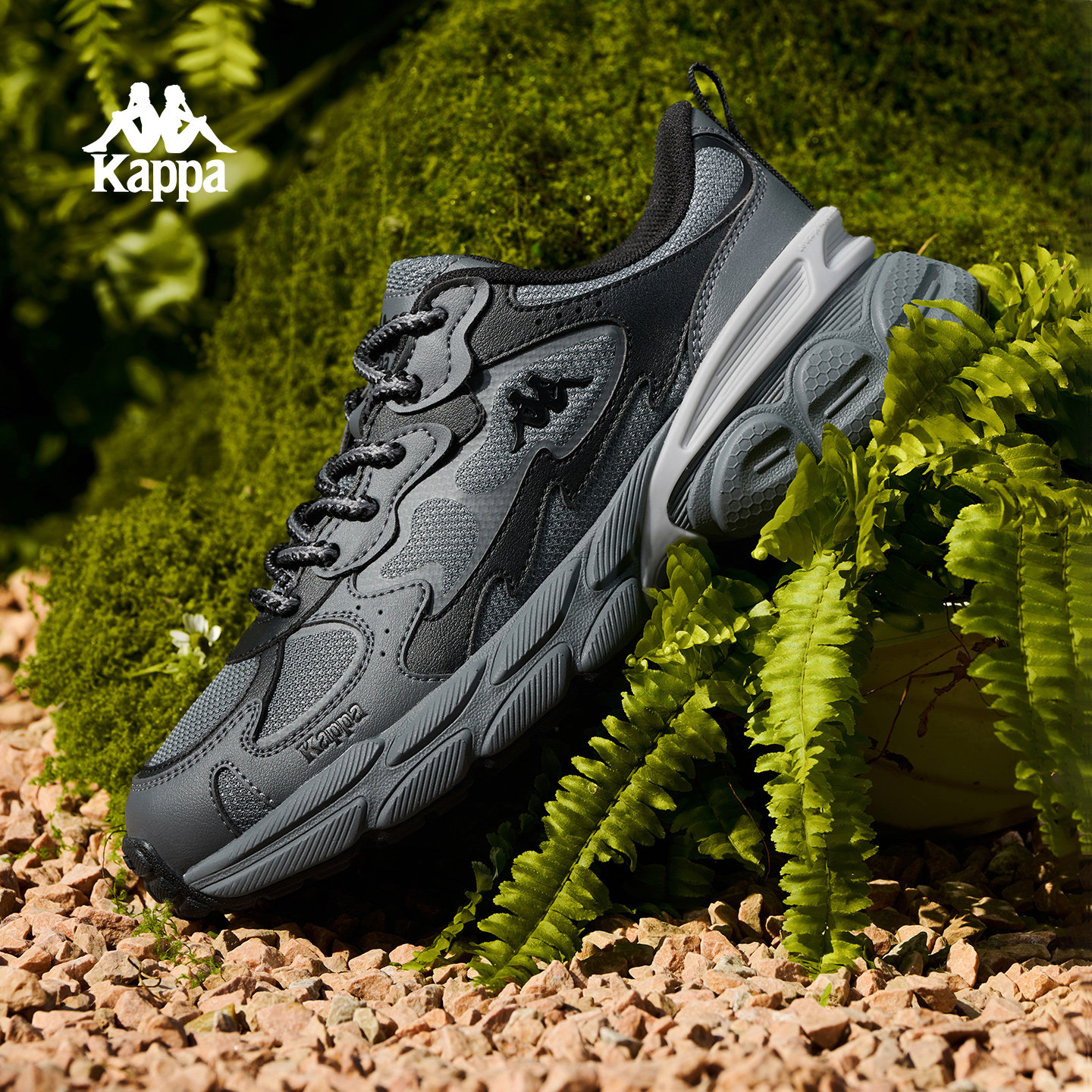 苔踪鞋|Kappa女鞋老爹鞋女款2026春季新款厚底休闲鞋子女运动鞋男,淘宝优惠券,粉丝福利购,淘宝优惠卷