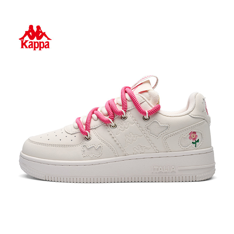 Kappa女鞋小白鞋女款2026秋冬新款爆款厚底增高休闲板鞋运动鞋子,淘宝优惠券,粉丝福利购,淘宝优惠卷