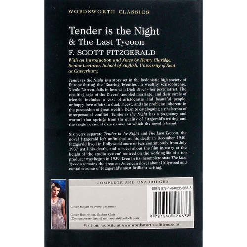 进口英文原版 Tender is the Night夜色温柔 The Last Tycoon现货-图3