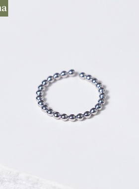 NININA蛇形镶钻戒指轻奢饰品ins