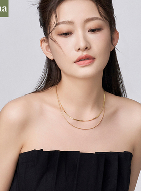 NININA叠戴欧美辣妹穿搭冷淡项链