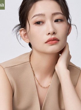 NININA小众设计锁骨链叠戴链新款