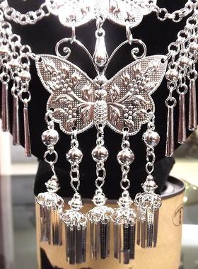 极速项圈民族风苗族苗银饰品演出少E数新款项链头饰服银饰女夸张