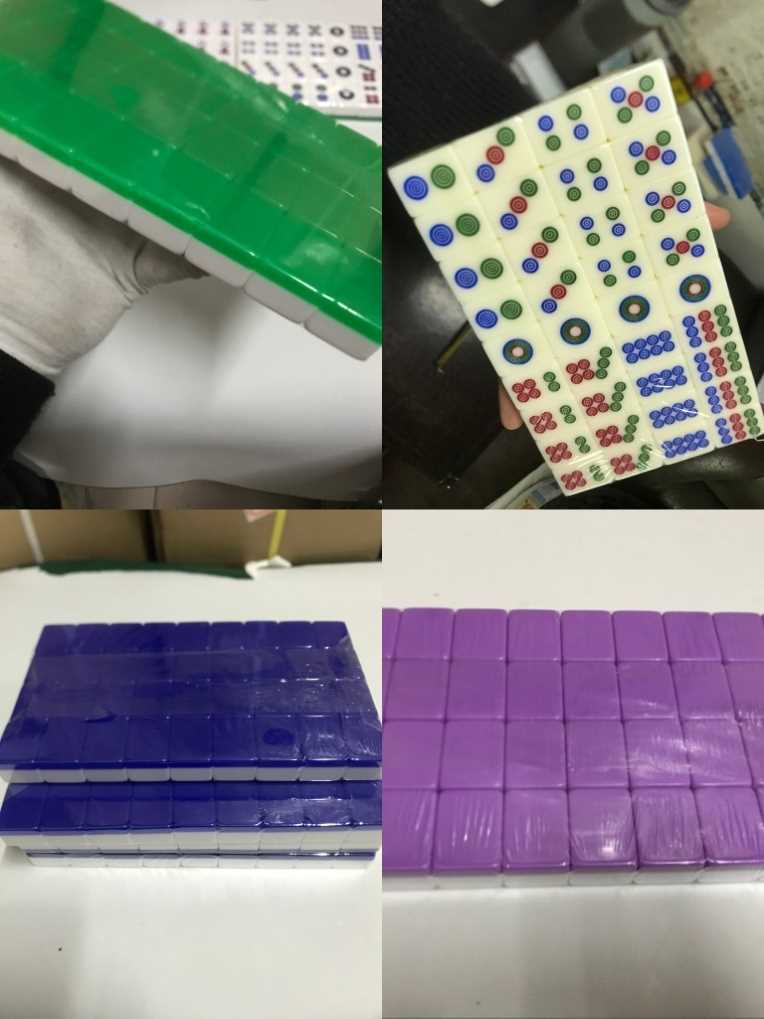 香港麻雀手搓家用水晶麻将新加坡牌台湾牌越南牌麻雀西文牌港式-图1