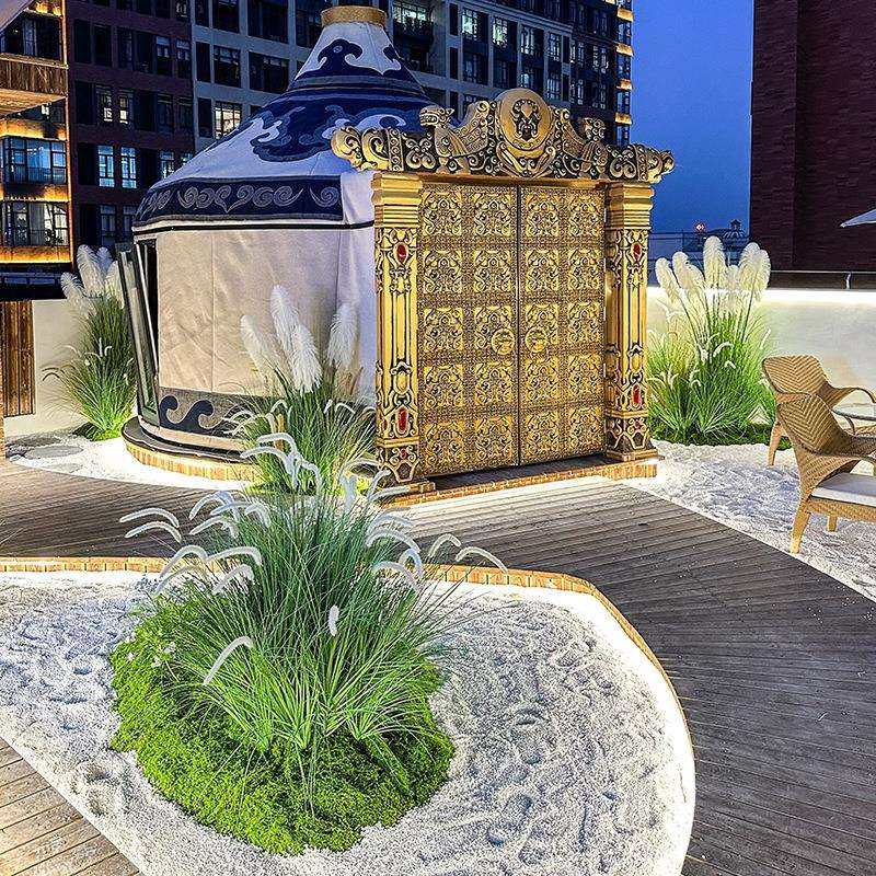 网红露营风绿植仿真芦苇草仿真花盆栽狗尾巴草盆景假绿植景观装饰,淘宝优惠券,粉丝福利购,淘宝优惠卷