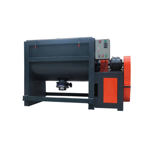 厂家生产 餐厨垃圾桨叶卧式搅拌机 油温加热恒温系统混料机 - 图3