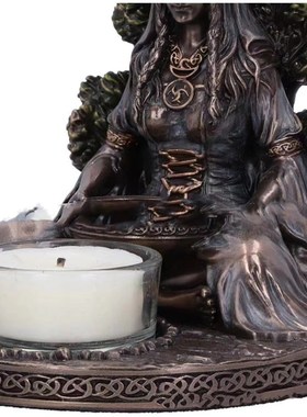 极速Independent New Celtic Statue Candlestick OrnamenYts Res