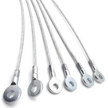 Direct sales 304 stainless steel wire rope opening fish eye terminals closed-end terminals machined pressing large tension steel wire rope