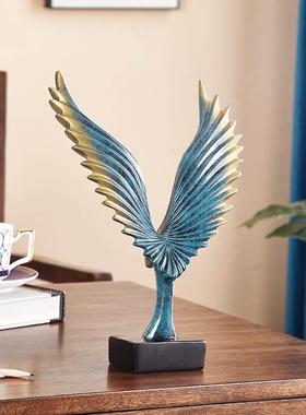 极速l大鹏公展翅北件欧现代w大创展宏图意简约家居摆客厅办室红酒