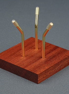 水晶簇水晶原石支架矿标原石支架水晶收纳摆件支架亚克力实木底座