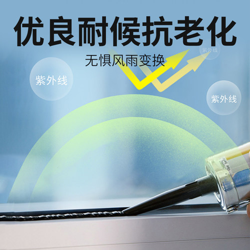 德国瓦克结构耐候胶cs护墙板踢脚线背景墙粘接os门窗阳光房密封胶 - 图2