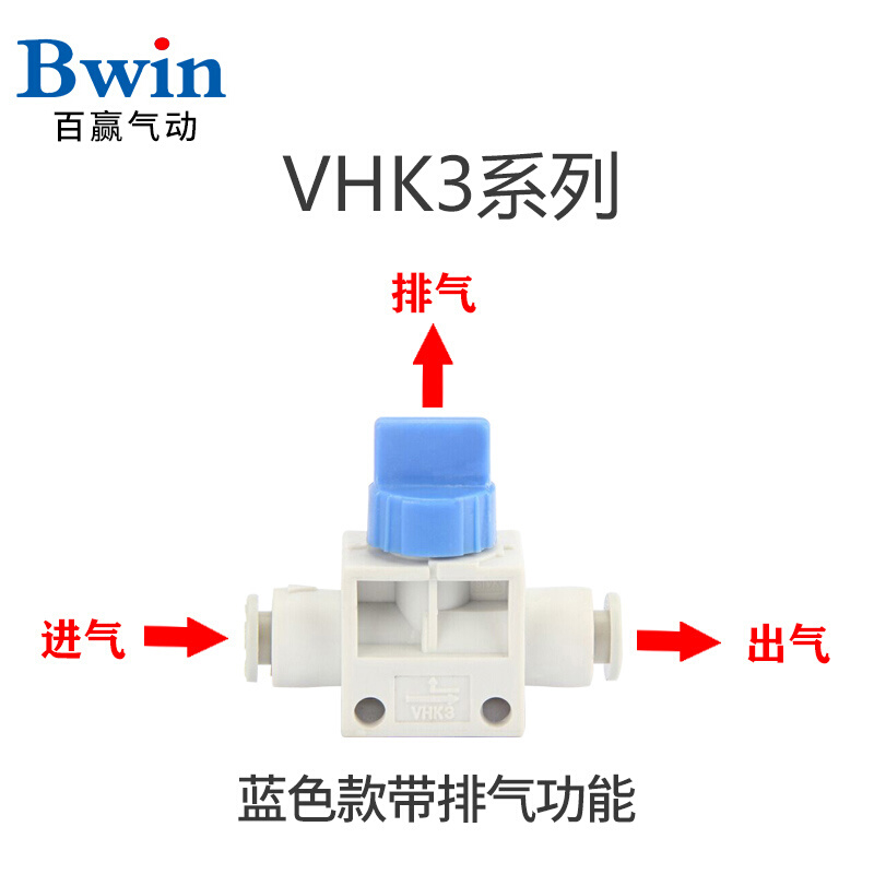 VHK2/3手动开关阀VHK2-04F-04F/06F-06F/08F-08F/10F-10F/12F-12F - 图1