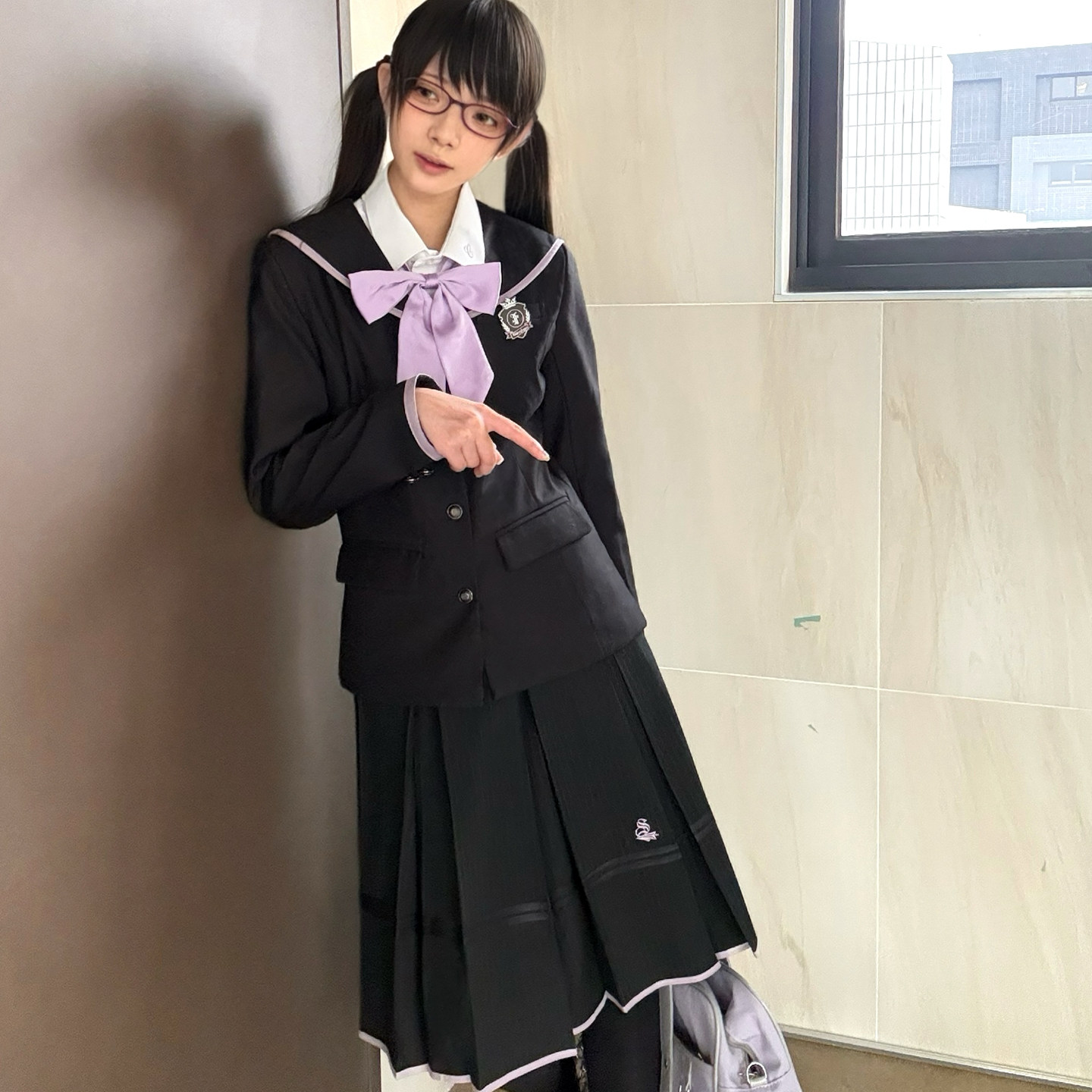 【郁雾】原创水手领西装优雅大小姐校供感西服外套JK制服学院风,淘宝优惠券,粉丝福利购,淘宝优惠卷