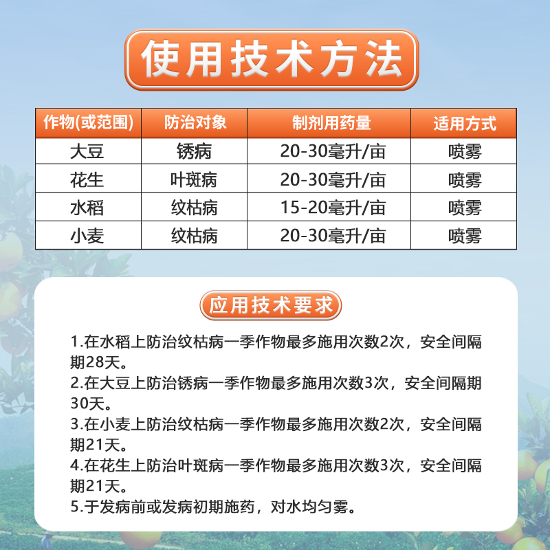 先正达金棠苯醚甲环唑丙环唑爱苗水稻纹枯病锈病叶斑病杀菌剂农药 - 图2