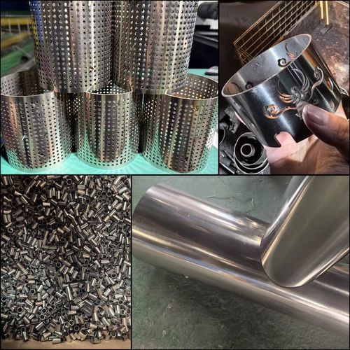 201不锈钢圆管大口径空心管装饰管薄壁焊管 光亮管材激光零切加工 - 图1