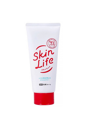 保税区 日本COW牛乳石碱泡沫洗面奶160ml skinlife洁面乳130g