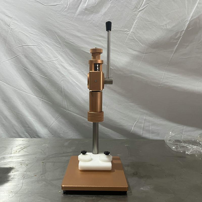 现货手动香水轧盖机香水抓口机压盖机瓶锁口机香水压中套机 - 图1