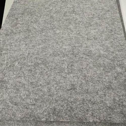 东莞现货6mm加硬特硬毛毡PET无纺布防火阻燃可裁切冲成型卷材片材 - 图0