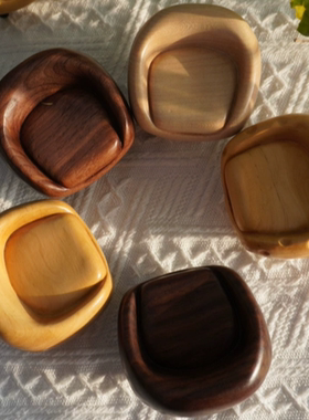 果果｜田月原创奶酪沙发摆件黄杨沙发摆件潮玩盲盒搭档可爱摆件