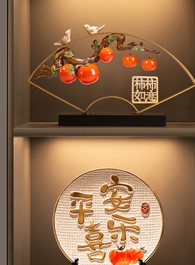 新款五福临门葫芦l摆件客厅玄关电视柜酒柜装饰品搬家礼物乔迁新