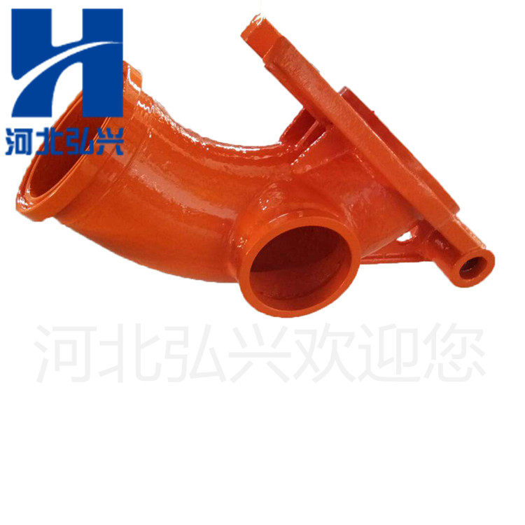 HBT37B中*联泵车1号铰链 三*一大象出口铰链弯头 - 图3