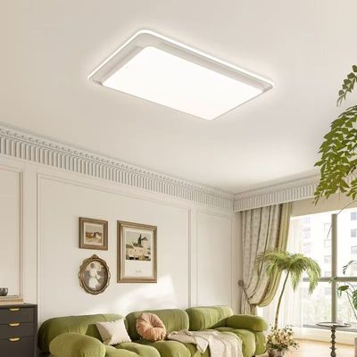 国补欧普LED高显防蚊客厅主灯吸顶灯奶油风灯具全屋2025新款心境