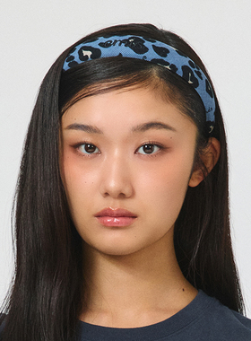 【韩国直邮】emis发箍灯芯绒豹纹