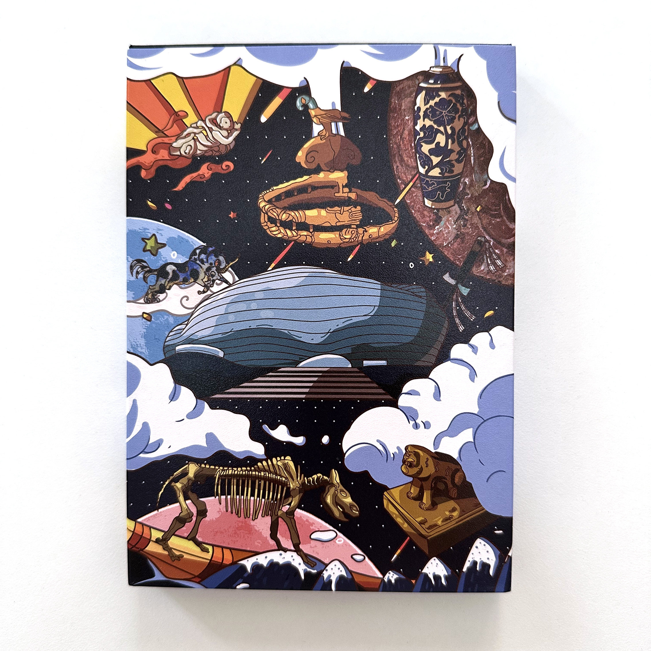 鄂尔多斯博物馆MUS盖章拼图印章集章卡套盒纪念明信片文创收藏,淘宝优惠券,粉丝福利购,淘宝优惠卷