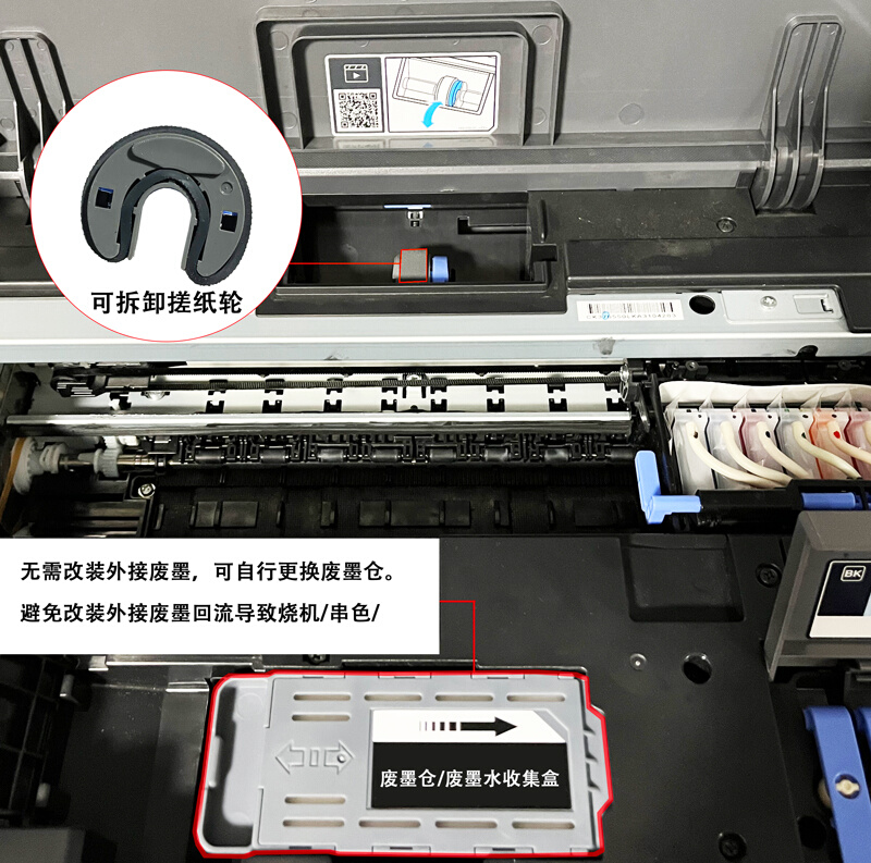 爱普生l805 L8058照片打印机无线6色喷墨连供六色菲林L8168热转印 - 图1