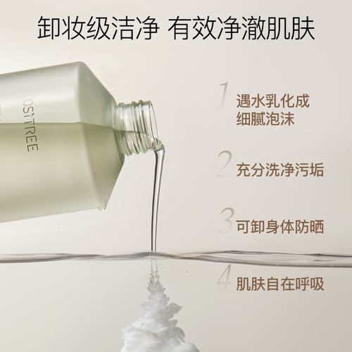 柳丝木水感净润保湿养肤沐浴油沐浴露亲肤舒缓养肤卸妆清爽洁净 - 图3