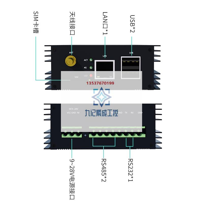 nodered采集网关645电力104环保水利188协议modbusrtu转tcp模块 - 图2