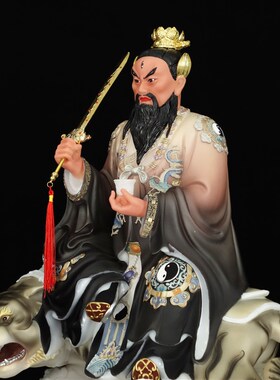 新品汉白玉张天师张道陵祖师神像龙虎山正一派祖师W爷中式客厅桌