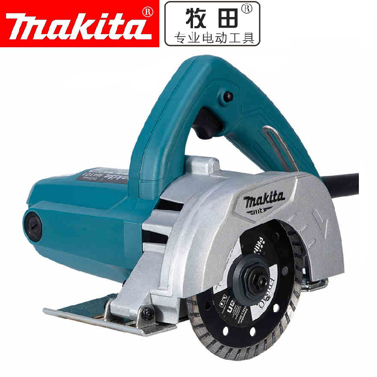 牧田makita云石机M4101B瓷砖5寸切割机家用多功能开槽电动工具 - 图3