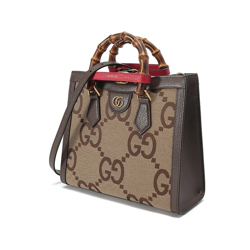 【自营】中古99新未使用GUCCI古驰女士手提单肩包竹节包托特包,淘宝优惠券,粉丝福利购,淘宝优惠卷