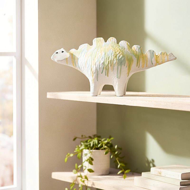 现代简约风手工陶瓷大摆件电视柜桌面可爱风艺术装饰品摆设,淘宝优惠券,粉丝福利购,淘宝优惠卷