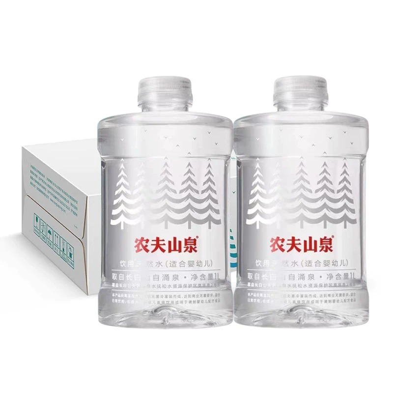 【农夫山泉官方正品】农夫山泉饮用天然水适合婴幼儿饮用1L*24瓶