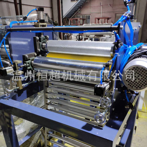 双模头LDPE/HDPE/LLDPE塑料薄膜高速吹膜机一出二双机头HC-500D - 图1