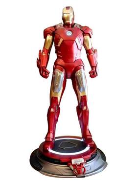 漫威钢铁侠复仇者联盟玻璃钢雕塑商场电影院客厅装饰落地大型摆件