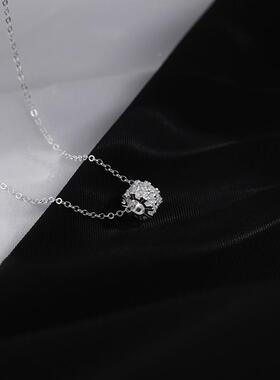 MaisonCleoS925银镶锆转运项链