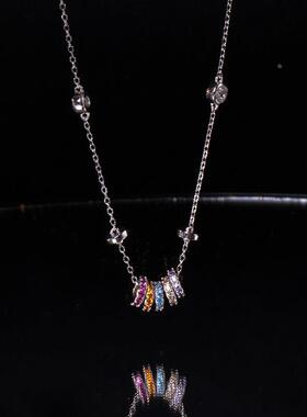 MaisonCleoS925银圆圈转运项链