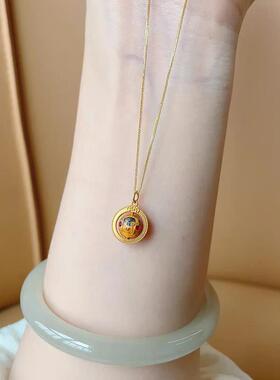 MaisonCleo藏式扎基拉姆锁骨链