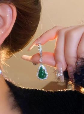 MaisonCleo绿色葫芦新中式国风项链配饰2025新款颈链锁骨链女生饰