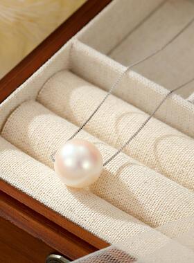 MaisonCleoS925银粉色贝珠项链