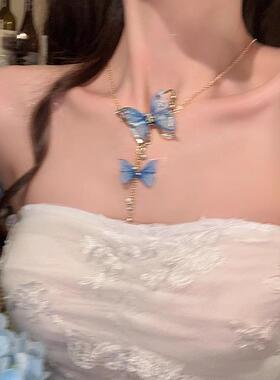 MaisonCleo蝴蝶锁骨链2026新款