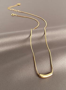 MaisonCleo小众设计感锁骨链