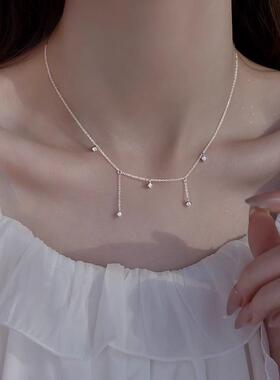 MaisonCleo925银星河锆石项链